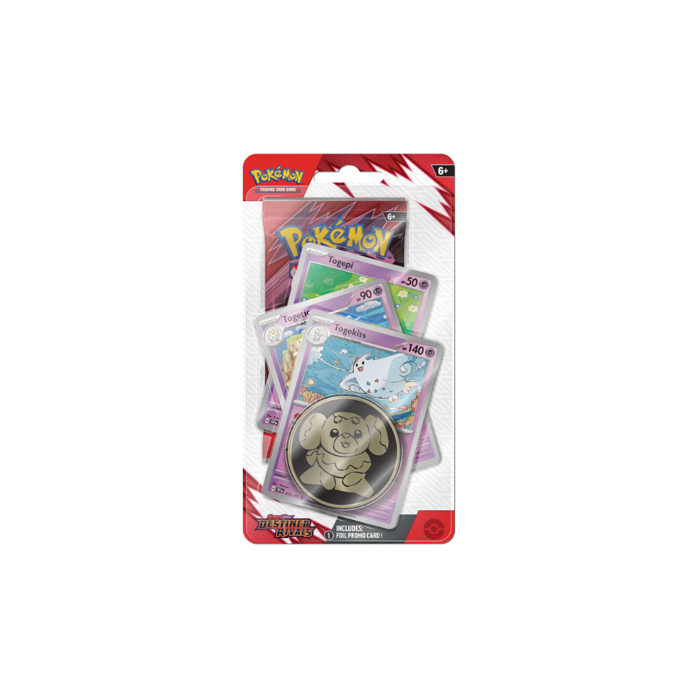Pokémon: Scarlet & Violet 10 Destined Rivals Premium Checklane Blister (Fuecoco/Togekiss)