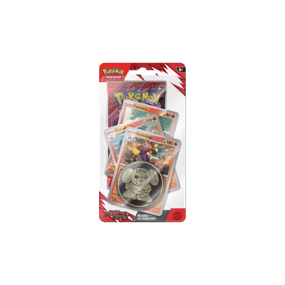 Pokémon: Scarlet & Violet 10 Destined Rivals Premium Checklane Blister (Fuecoco/Togekiss)