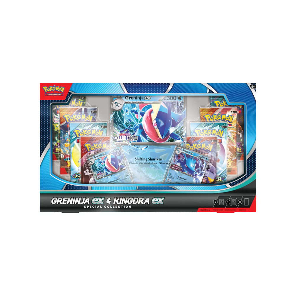 Pokmon TCG: Greninja ex/ Kingdra ex Special Collection TNOcards Pokmon TCG: Greninja ex/ Kingdra ex Special Collection TNOcards