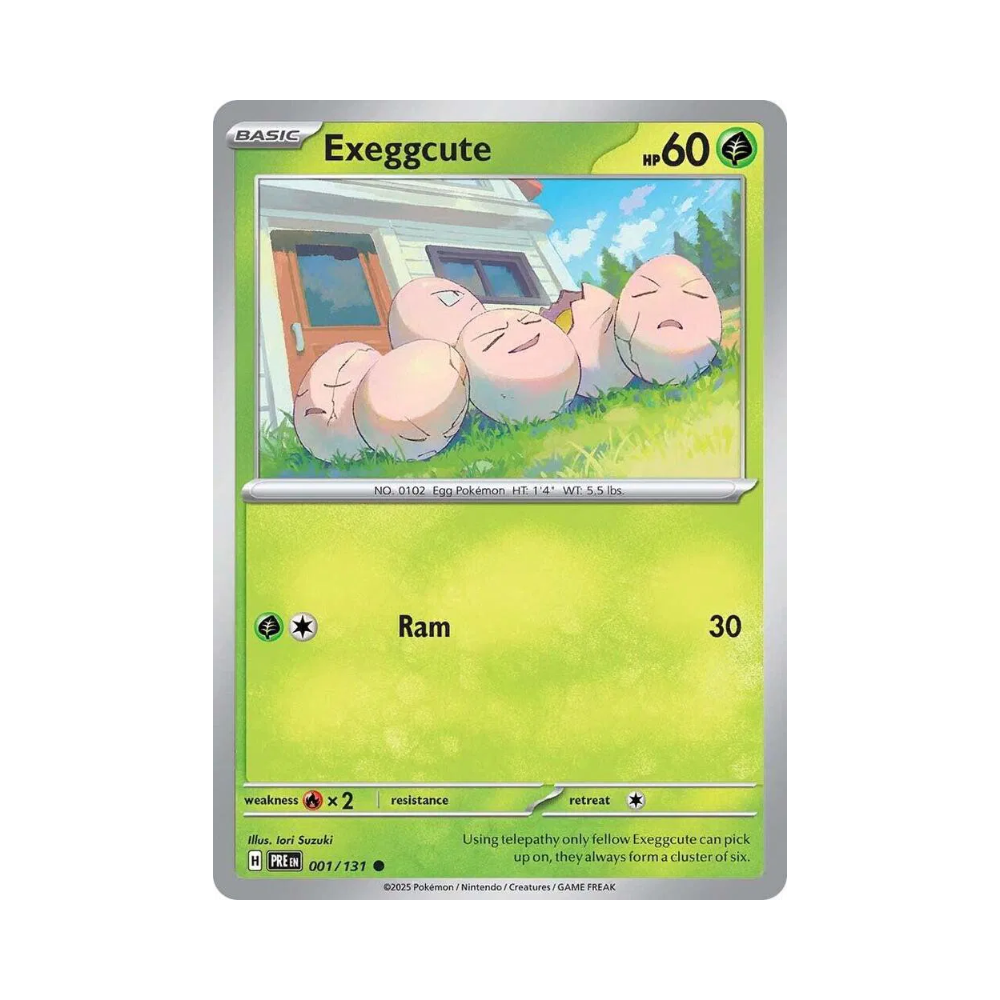 Exeggcute • Common • 001/131 Prismatic Evolutions