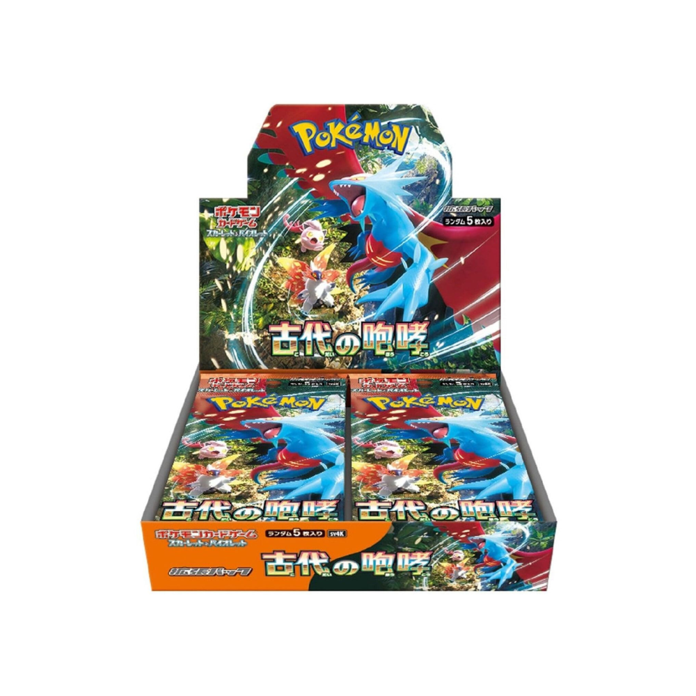 Japanese Pokémon: Ancient Roar sv4k - Booster Box