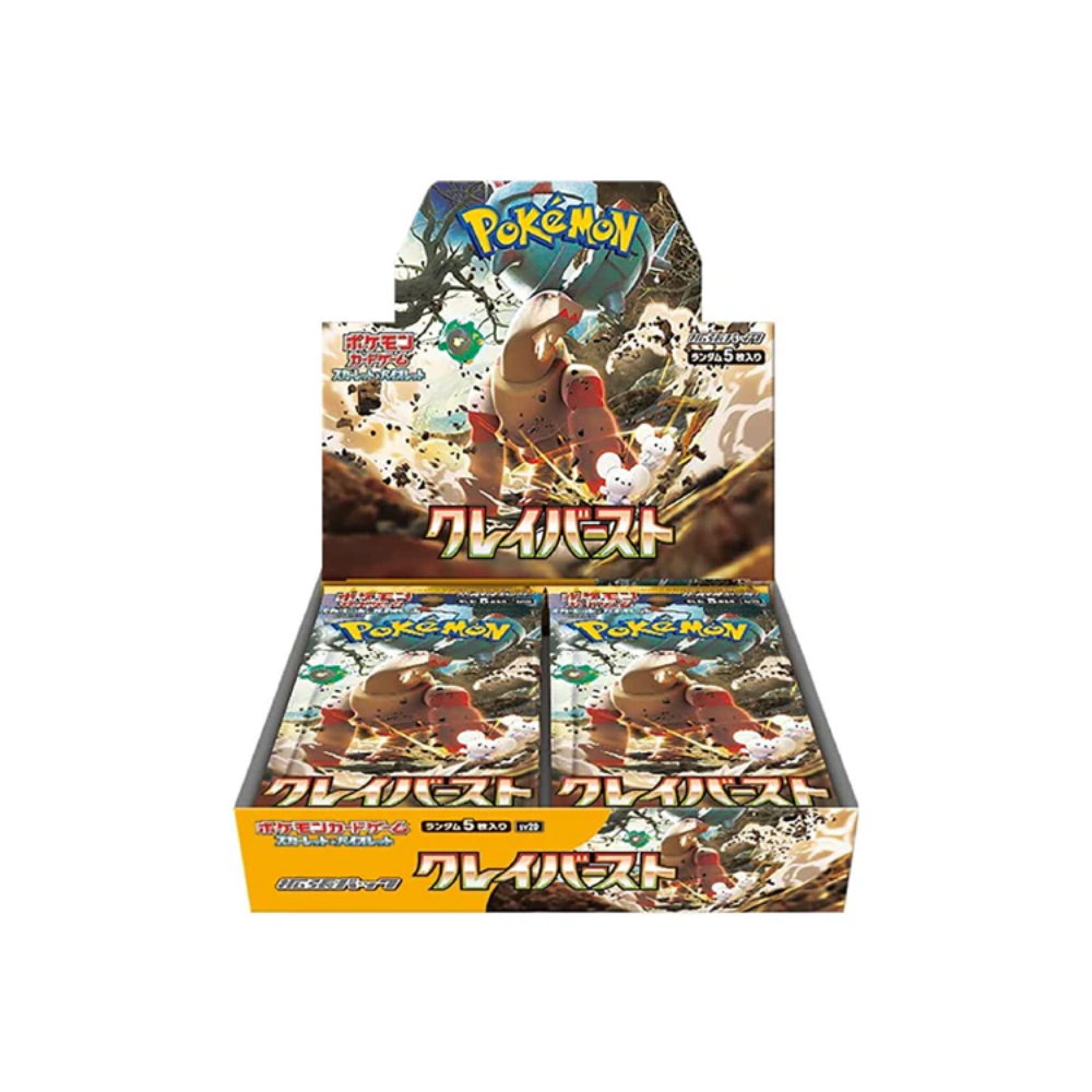 Japanese Pokémon: Clay Burst SV2D - Booster Box