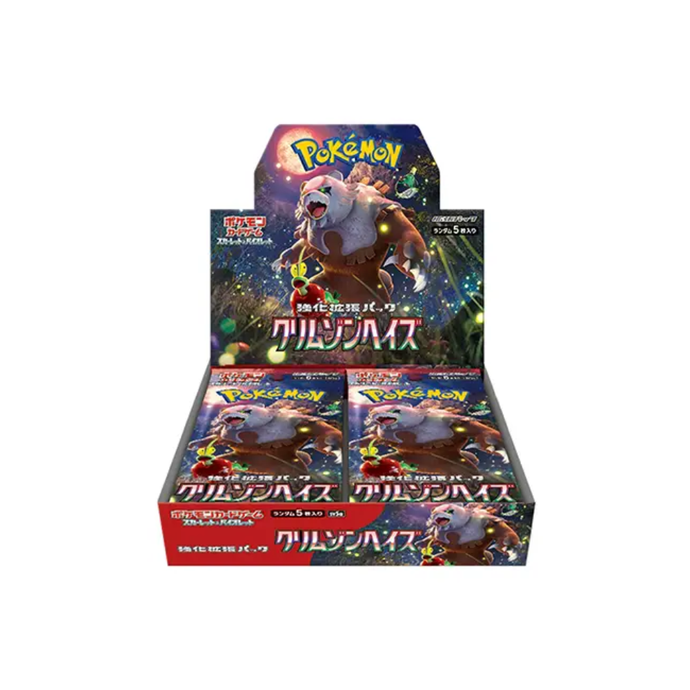 Japanese Pokémon: Crimson Haze sv5a - Booster Box