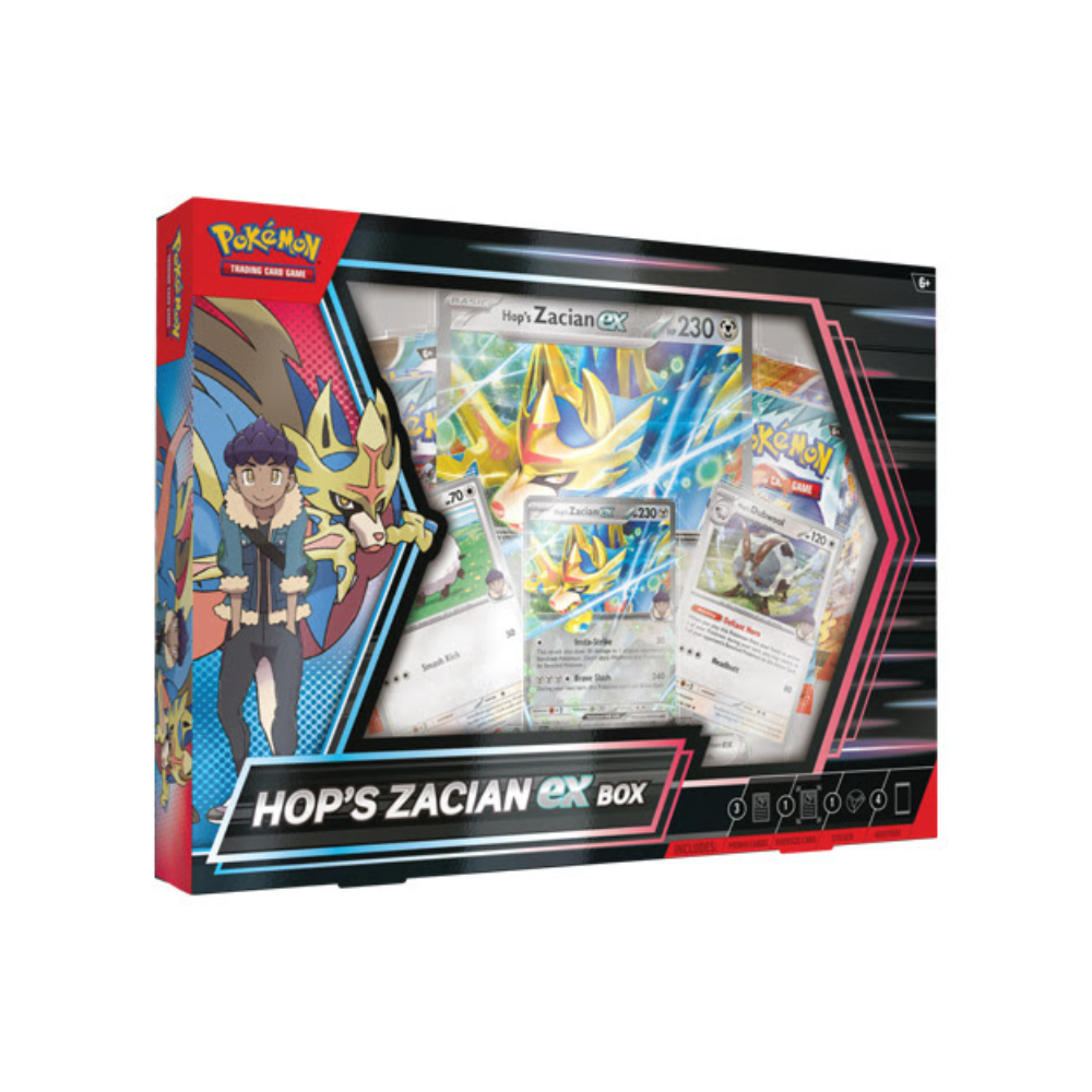 Pokémon Hop's Zacian ex Box