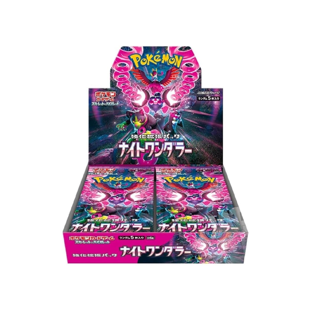 Japanese Pokémon: Night Wanderer sv6a - Booster Box