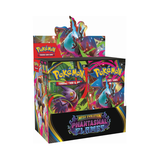 Pokémon TCG: Mega Evolution – Phantasmal Flames Booster Box