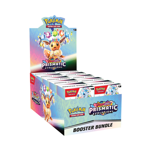Pokémon Scarlet & Violet 8.5 - Prismatic Evolutions Booster Bundle