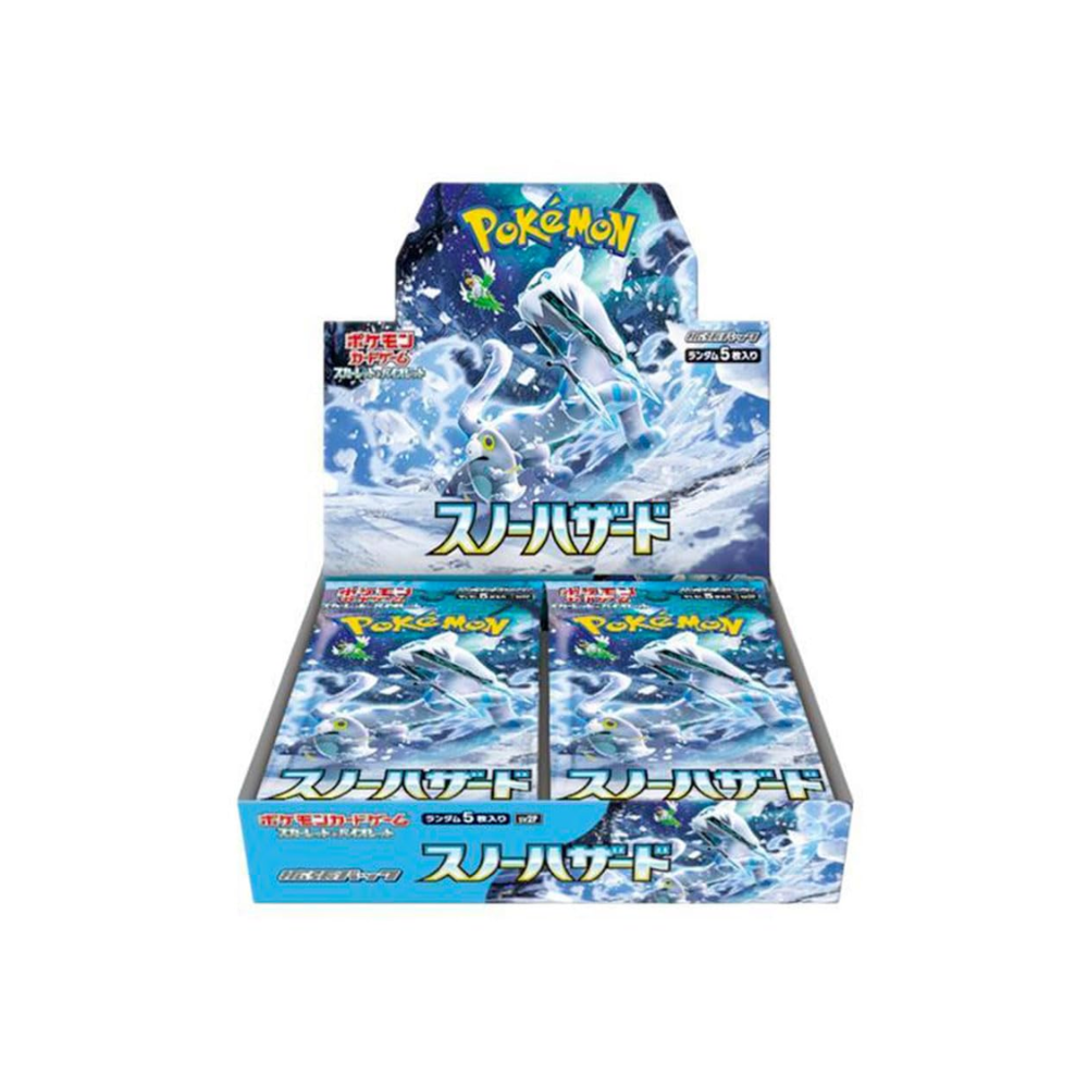 Japanese Pokémon: Snow Hazard SV2P - Booster Box