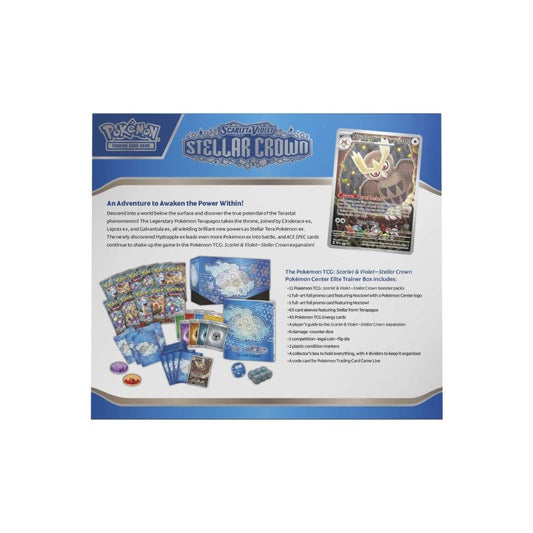 Pokémon Scarlet & Violet Stellar Crown - Elite trainer box