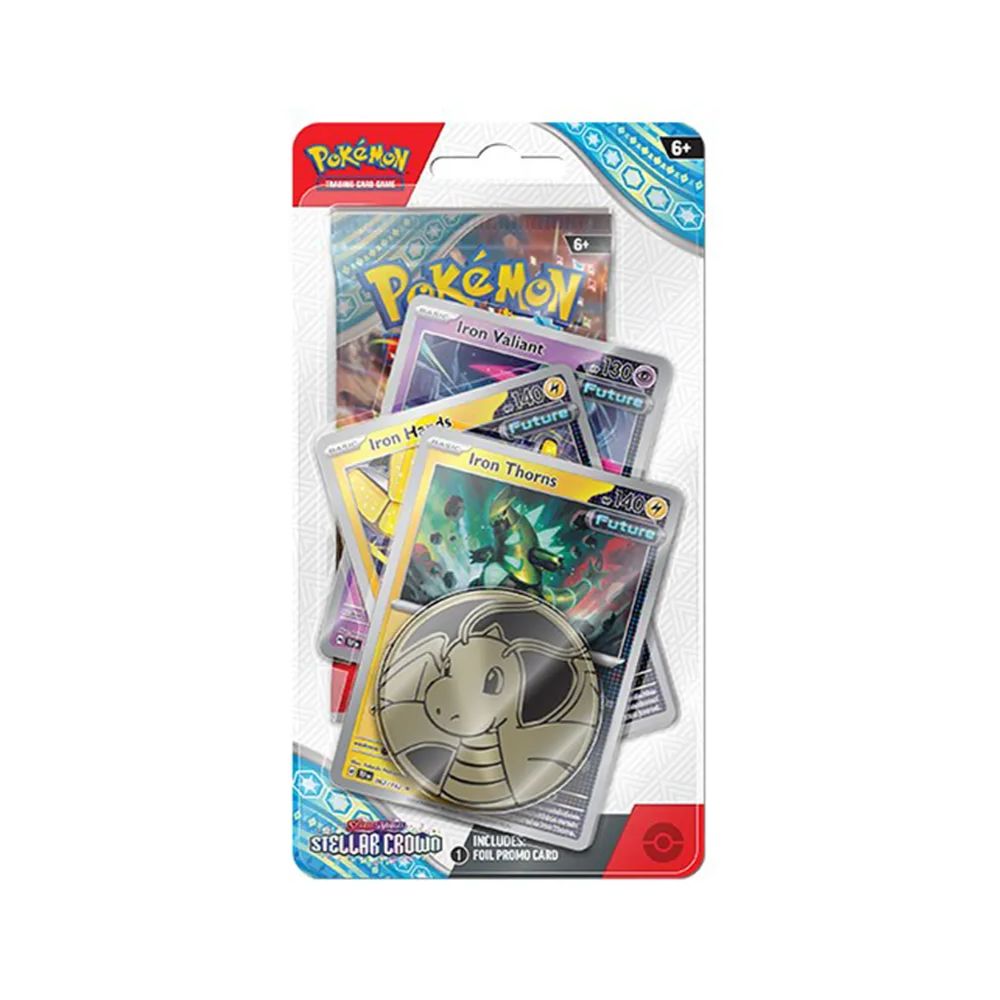 Pokémon TCG: S&V - Stellar Crown Premium Checklane Blister - Iron Thorns