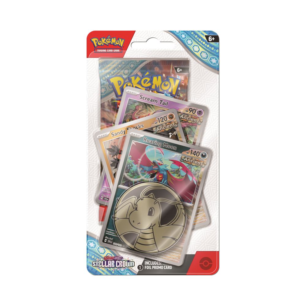 Pokemon TCG: S&V - Stellar Crown Premium checklane Blister - Roaring moon