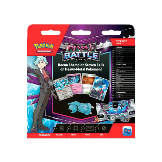 Pokémon TCG Scarlet & Violet Rival Battle Deck Steven