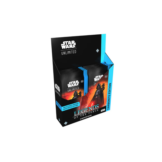 Star Wars: Unlimited Legends of the Force Carbonite Booster Display