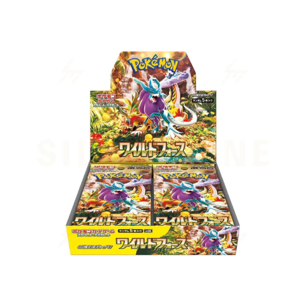 Japanese Pokémon: Wild Force sv5k - Booster Box