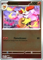 Braixen [Reverse Holo] - 012/086 - Chaos Rising