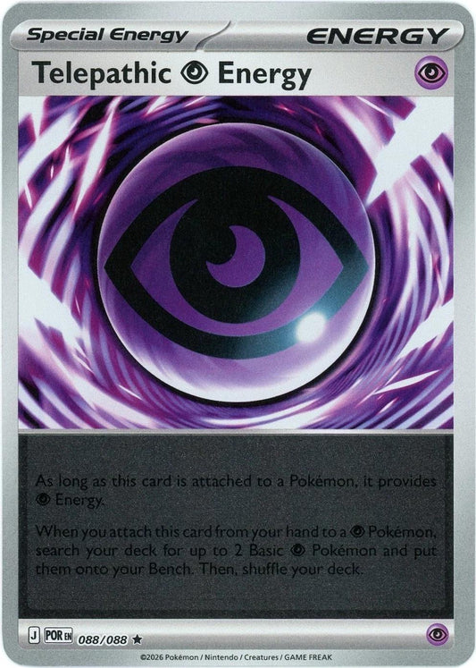 Telepathic Psychic Energy [Reverse Holo]