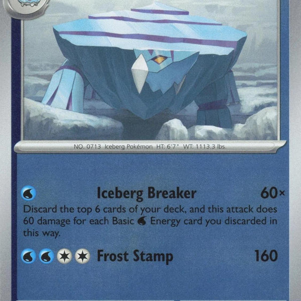 Avalugg [Reverse Holo]