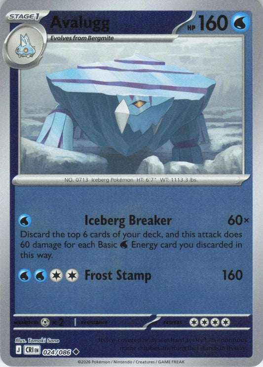 Avalugg [Reverse Holo]