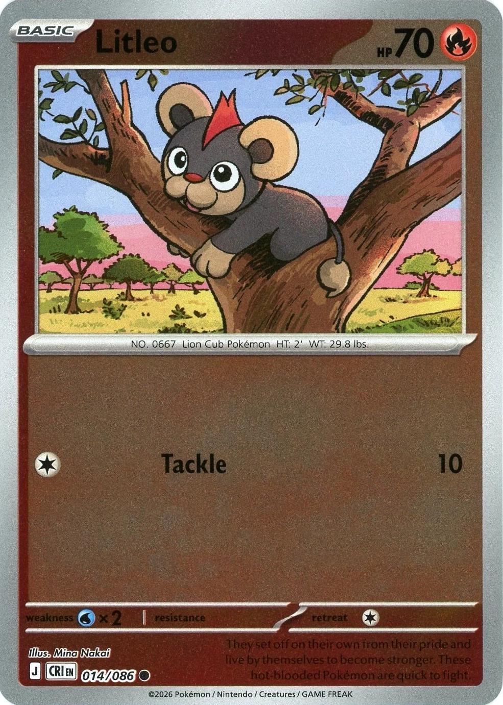 Litleo [Reverse Holo]