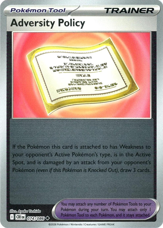 Adversity Policy [Reverse Holo]