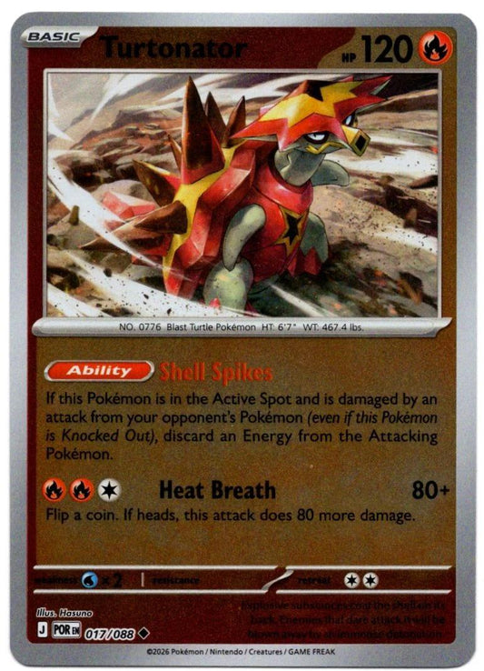 Turtonator [Reverse Holo]