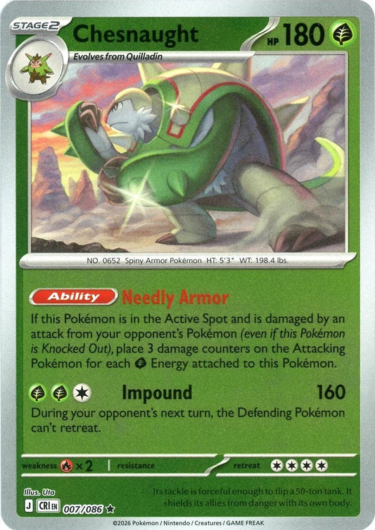 Chesnaught [Reverse Holo]