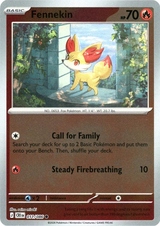 Fennekin [Reverse Holo]