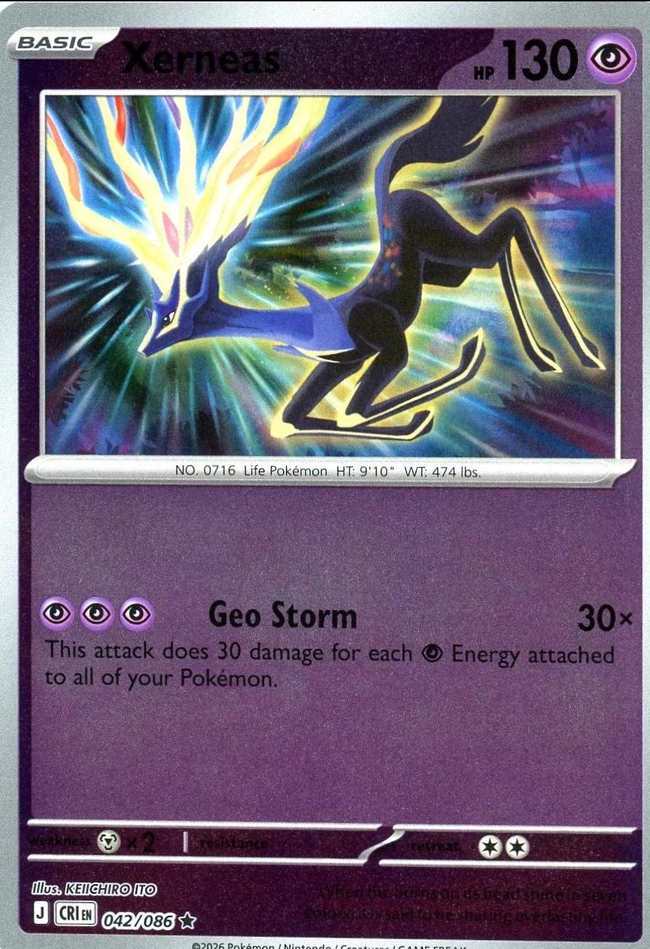 Xerneas [Reverse Holo]