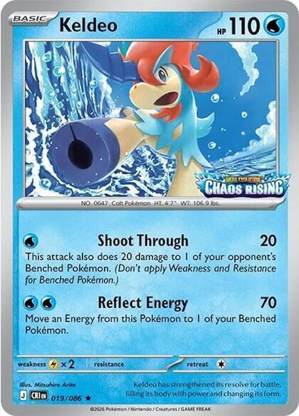 Keldeo [Stamped]