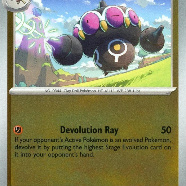 Claydol [Reverse Holo]
