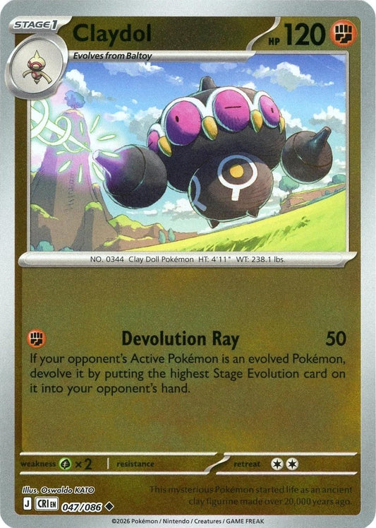 Claydol [Reverse Holo]