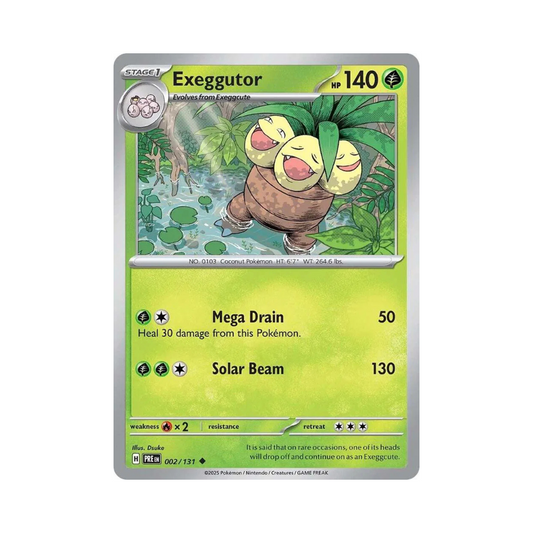 Exeggutor • Uncommon • 002/131 Prismatic Evolutions