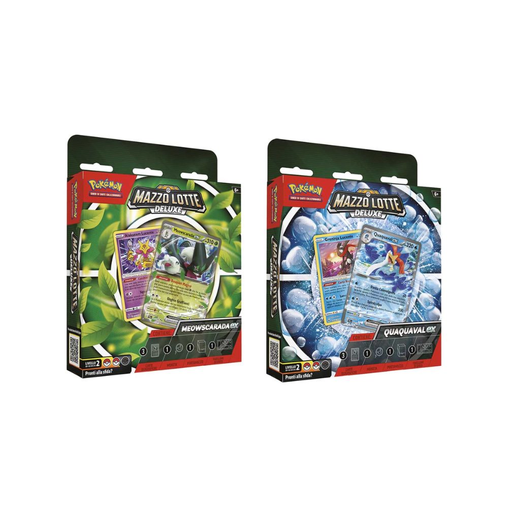 Pokémon TCG: Deluxe Battle Decks – Quaquaval ex & Meowscarada ex