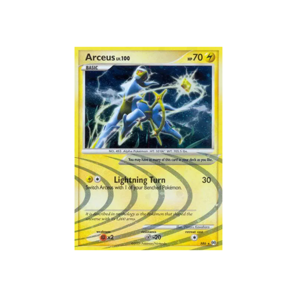 Arceus (AR6) – Holo Rare