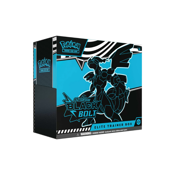 Pokémon TCG: Scarlet & Violet 10.5 Black Bolt Elite Trainer Box Zekrom
