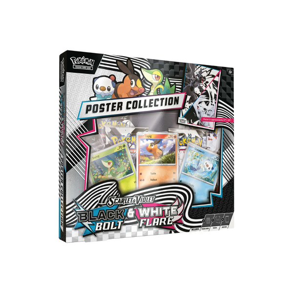 Pokémon TCG: Black Bolt & White Flare – Unova Poster Collection