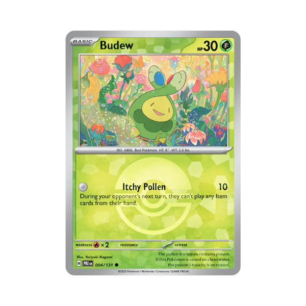 Budew (Poke Ball) • Common • 004/131 Prismatic Evolutions