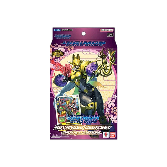 Digimon Card Game: Advanced Deck – Amethyst Mandala (ST-22)