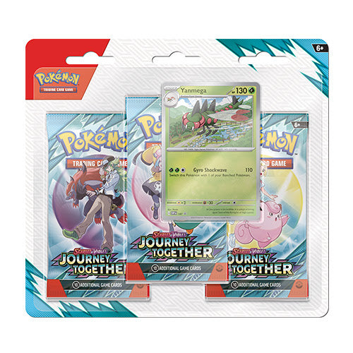 Pokémon Scarlet & Violet  Journey Together Yanmega/Scrafty triple blister