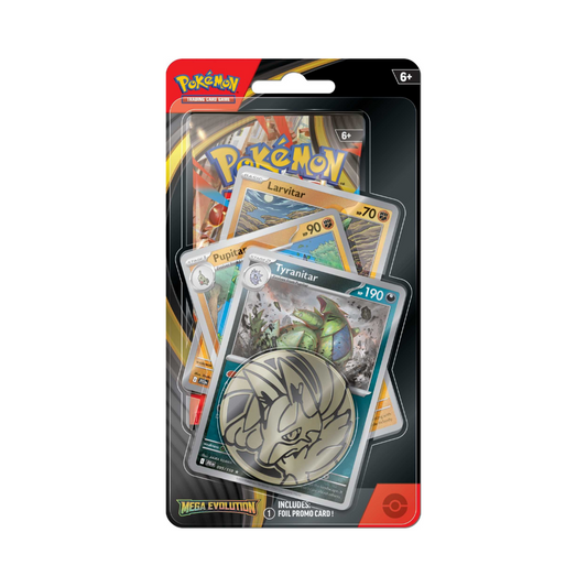 Pokémon TCG: Mega Evolution-Premium Checklane Blister-Tyranitar
