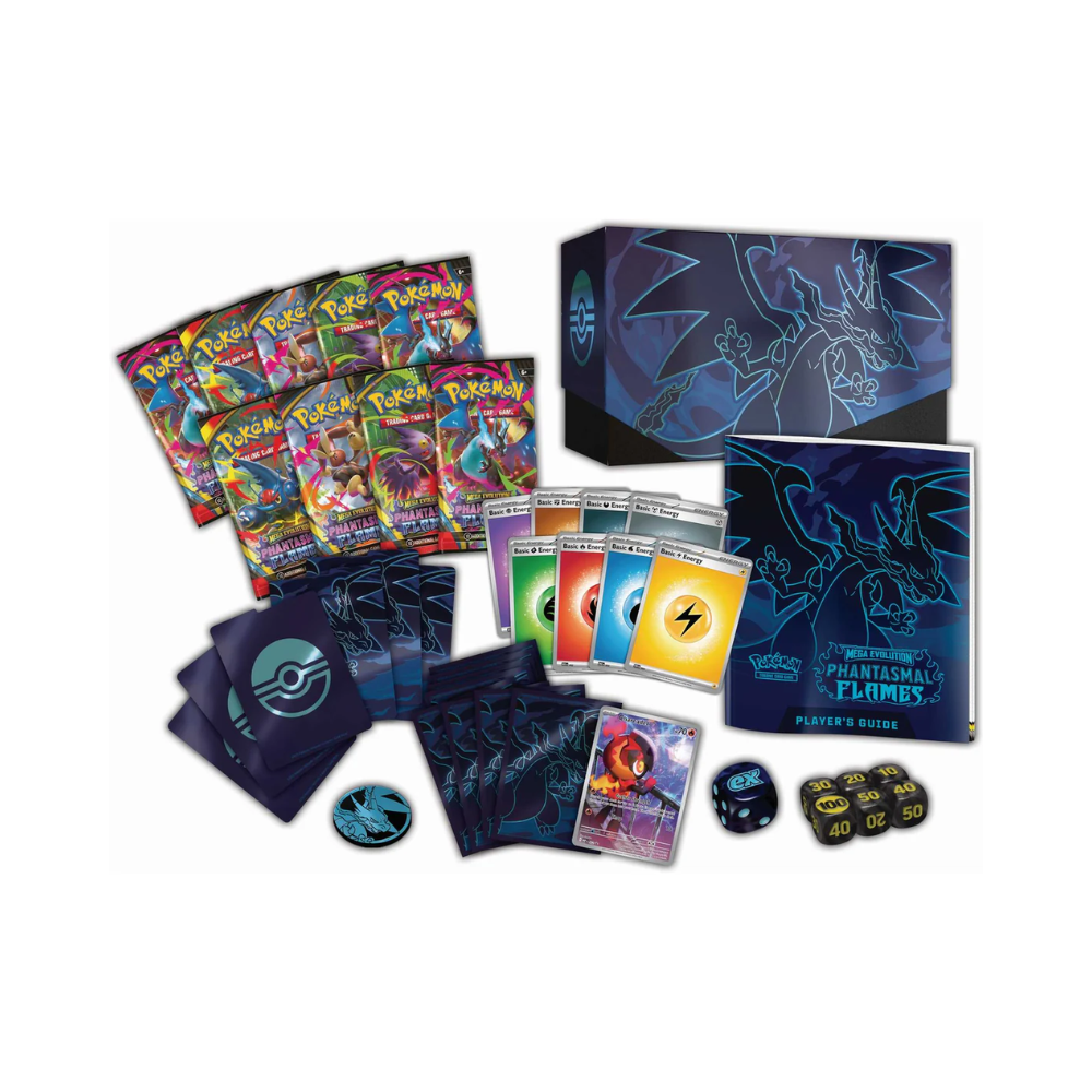 Pokémon TCG: Mega Evolution – Phantasmal Flames Elite Trainer Box
