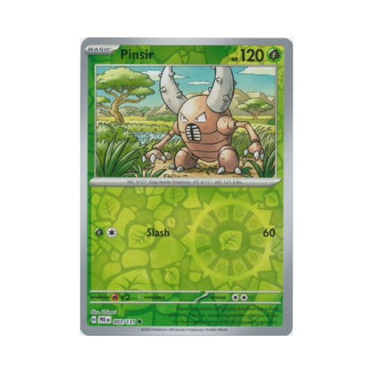 Pinsir • Common • Reverse Holo 003/131 Prismatic Evolutions