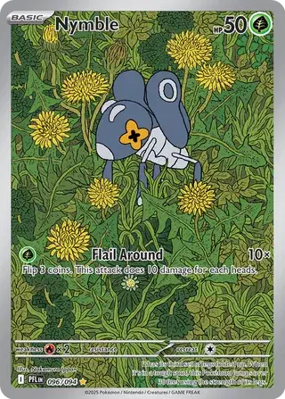 Nymble - Illustration Rare - 096/094 Phantasmal Flames