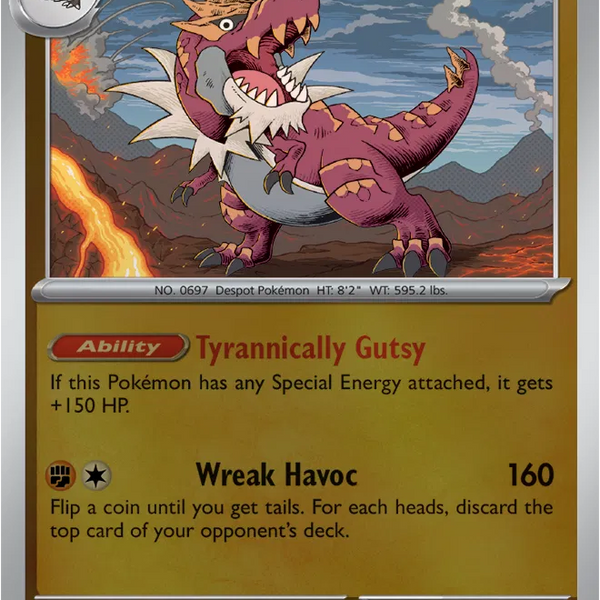 Tyrantrum [Reverse Holo]
