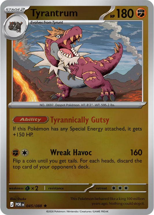 Tyrantrum [Reverse Holo]