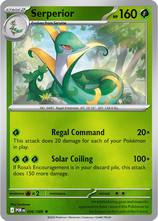 Serperior [Reverse Holo]