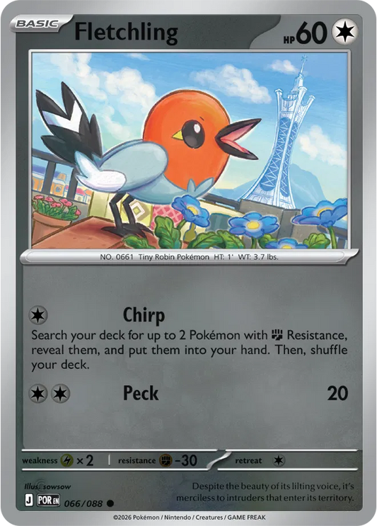 Fletchling [Reverse Holo]