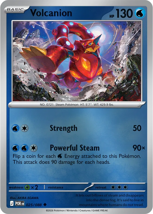 Volcanion [Reverse Holo]
