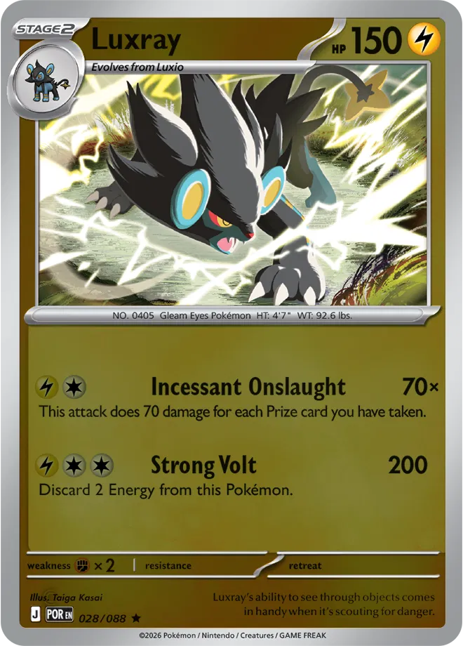 Luxray [Reverse Holo]