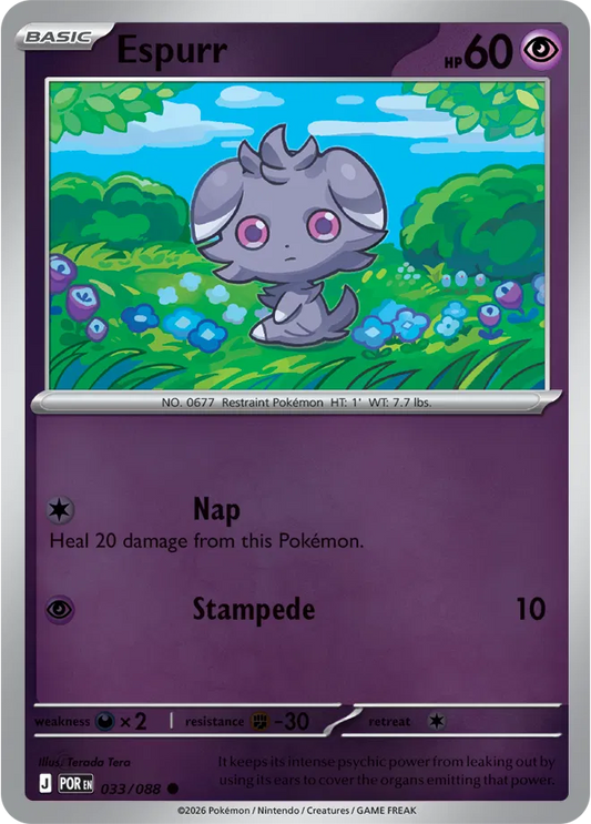 Espurr [Reverse Holo]
